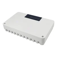 5/8 โซนเครื่องทําความร้อนกลาง Hub Controller ระบบทําความร้อนใต้พื้นสําหรับหม้อต้มแก๊สปั๊มวาล์ว Actuator 3