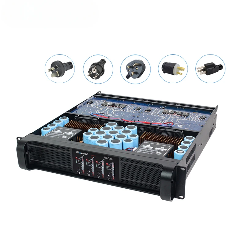 

Free ship free tax amplificador de audio amplificador clase td DS-22Q amplificador de potencia de tubo profesional