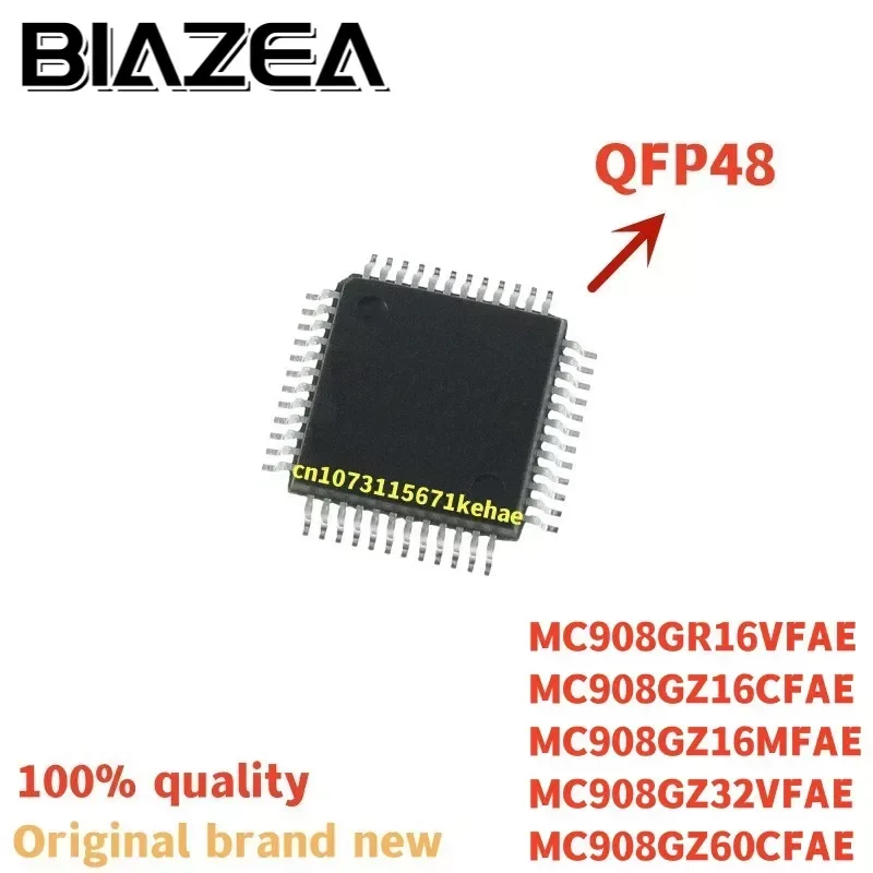

Набор микросхем MC908GR16VFAE MC908GZ16CFAE MC908GZ16MFAE MC908GZ32VFAE MC908GZ60CFAE QFP48, 1 шт.