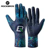 ROCKBROS Cycling Gloves Winter Warm Fleece Long Finger Gloves Mountain Road Cycling Gloves Full Finger Lengthened Wrist Guards 1