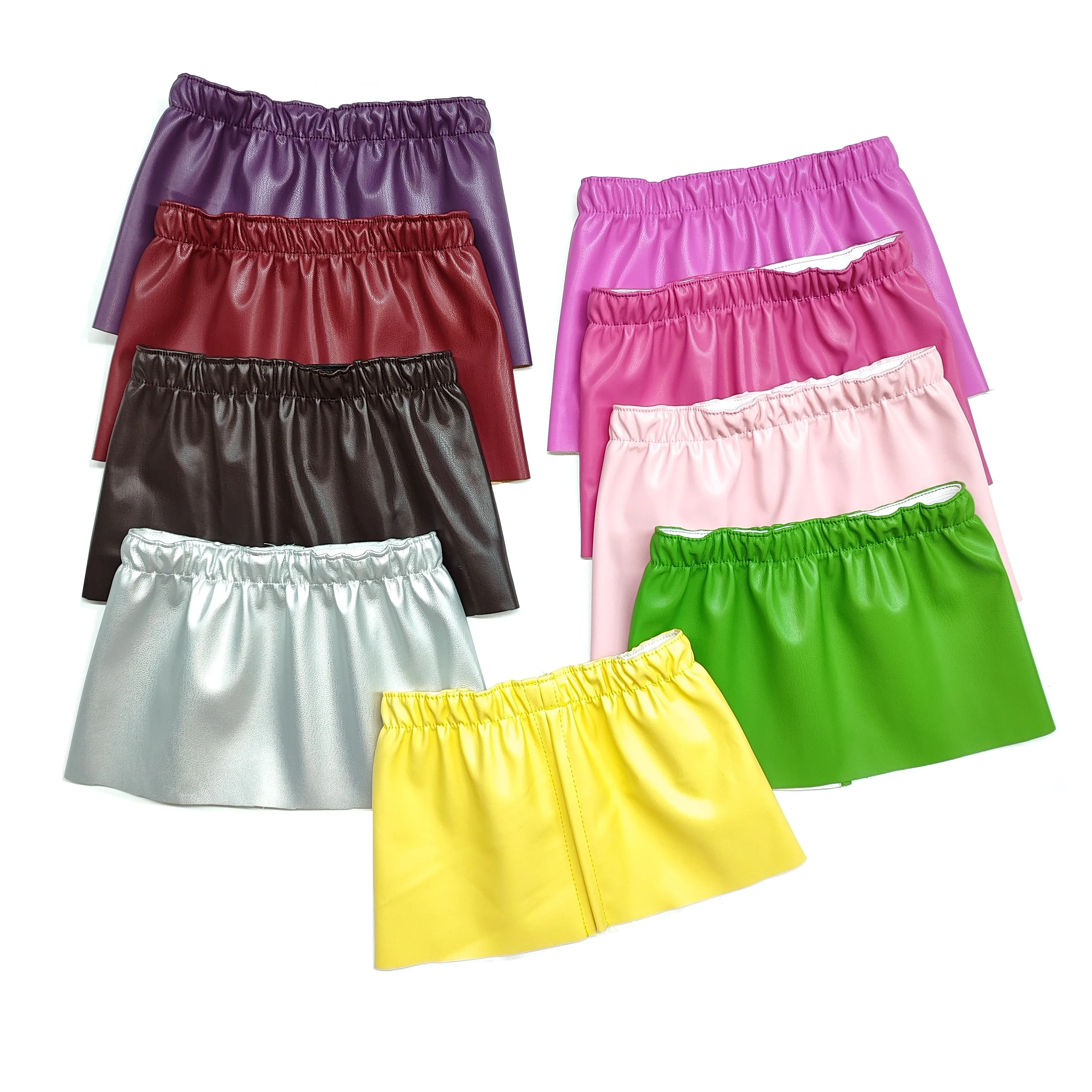 1 Dollar Limited Time Sale Pet Multi-Color Leather Skirt Small Medium Dog Wear Cute Pet Clothing