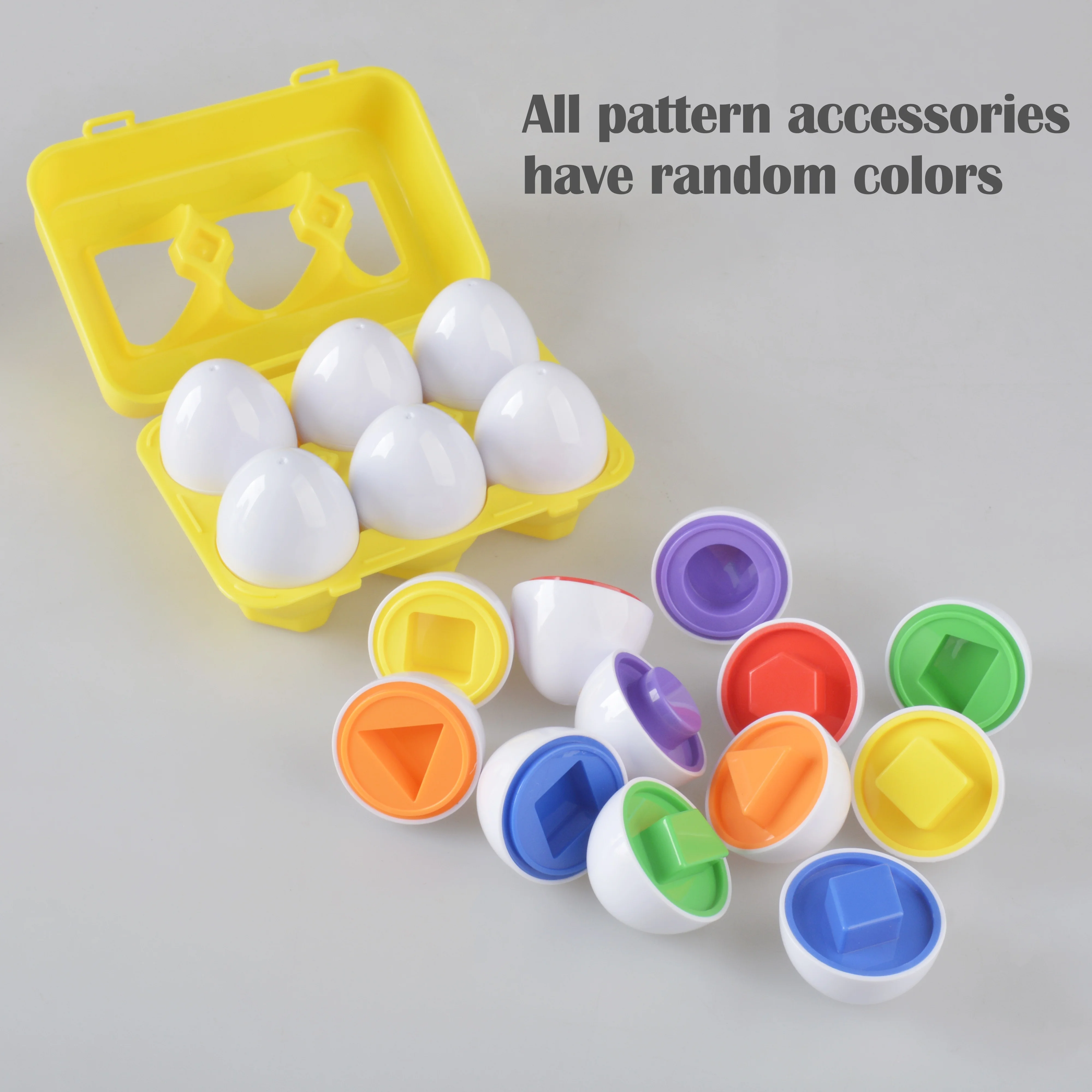 Educational Matching Smart Egg Toys, Children's Stacking Toys, Cognitive Puzzle Educational Science Holiday Gifts