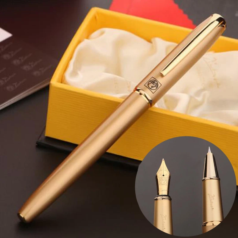 

Picasso 916 Classic Malage Pimio Fountain Pen EF/F Nib Writing Ink Pen And Gift Box For Office & School & Home Supplies PF002