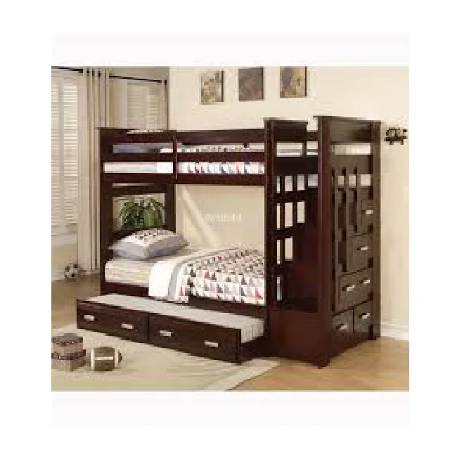 New Design Modern Bedroom Furniture Wooden Bunk Beds For All Ages