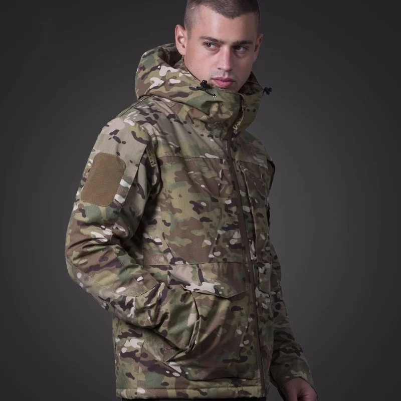 

Tactical M95 UK US Army Fans Men Combat Pilot Coat Outdoor Hoodie Waterproof Windproof Military Windbreaker Male Hunting Jackets
