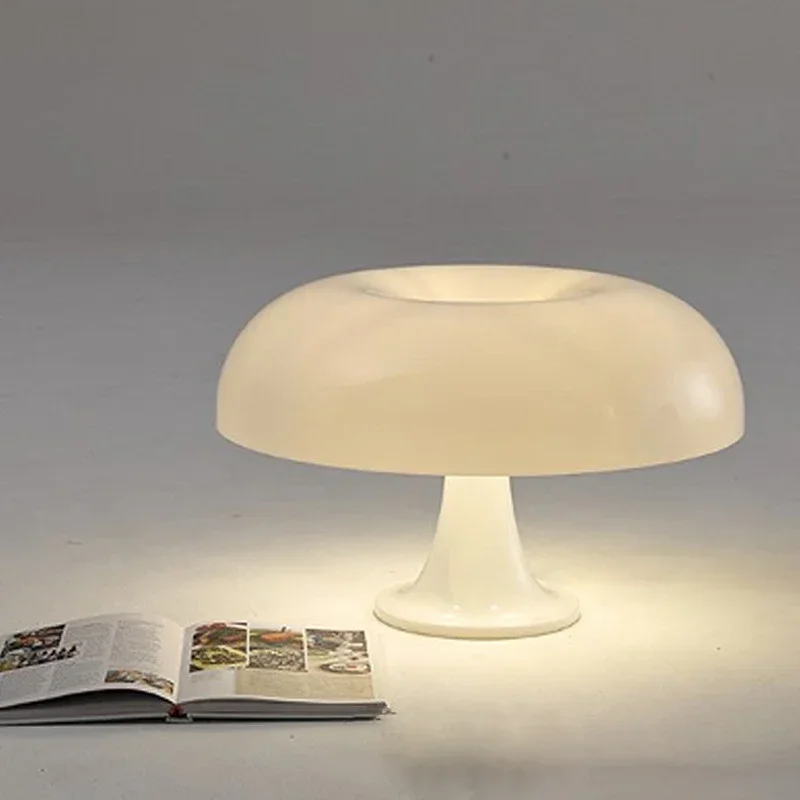 LED 버섯 테이블 램프, 호텔 침실 침대 옆 거실 장식 조명, 현대 미니멀리스트 크리에이티브, 3 색 디밍, 신제품