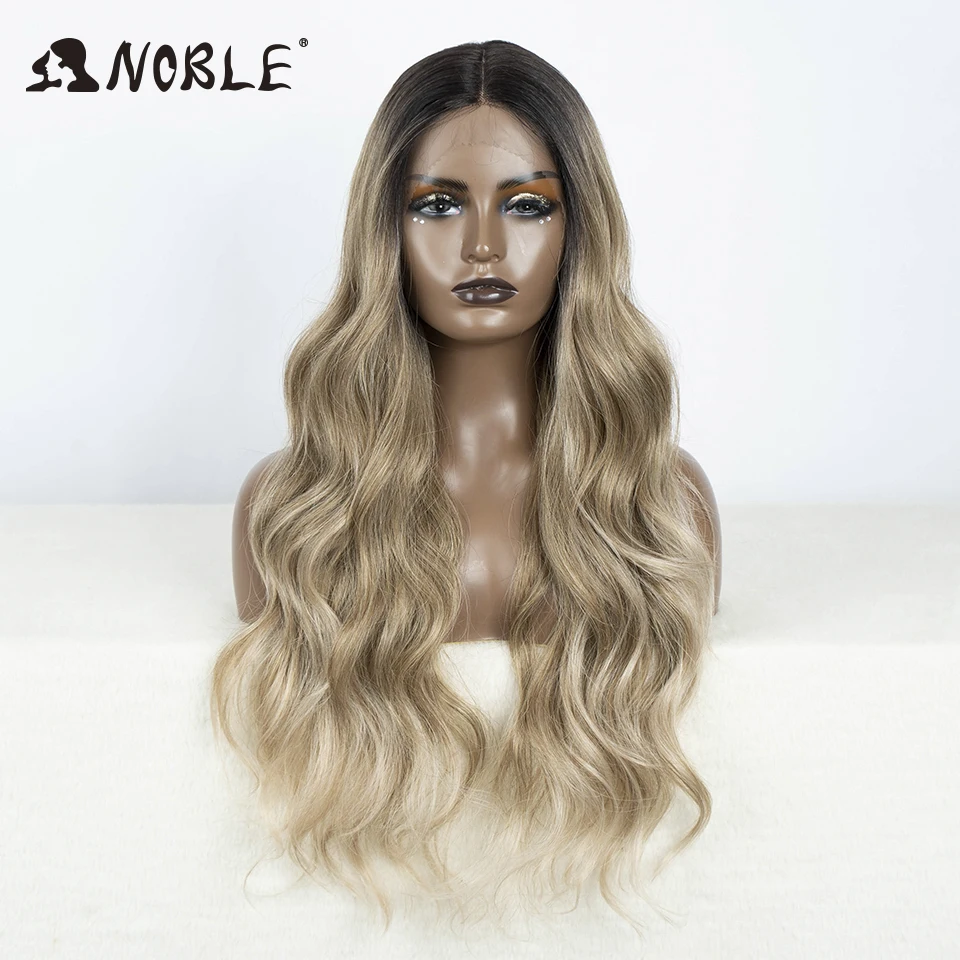 Lace Front Wig Womens Synthetic Wigs For Black Women 30 Inch