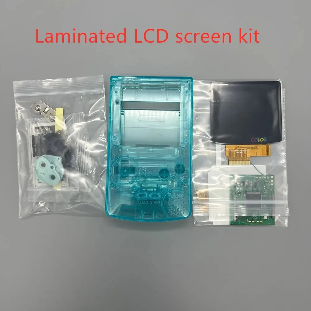 

Laminated GAMEBOY COLOR GBC IPS LCD with special shell