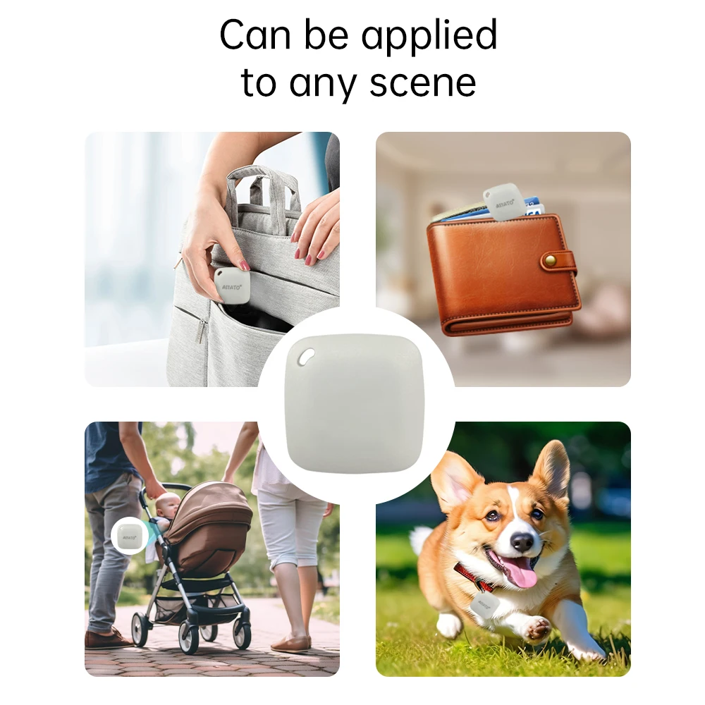 SIXWGH Apple Mini Loss Prevention, Multi Functional Protection, Global Positioning, Can Track People, Children, And Animals