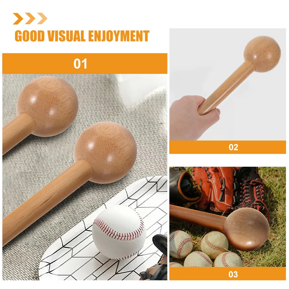 Wooden Glove Mallet Portable Mini Baseball Hammer Tool For Gloves Catchers Mitt Sliding Mitt Training Equipment Softball Team