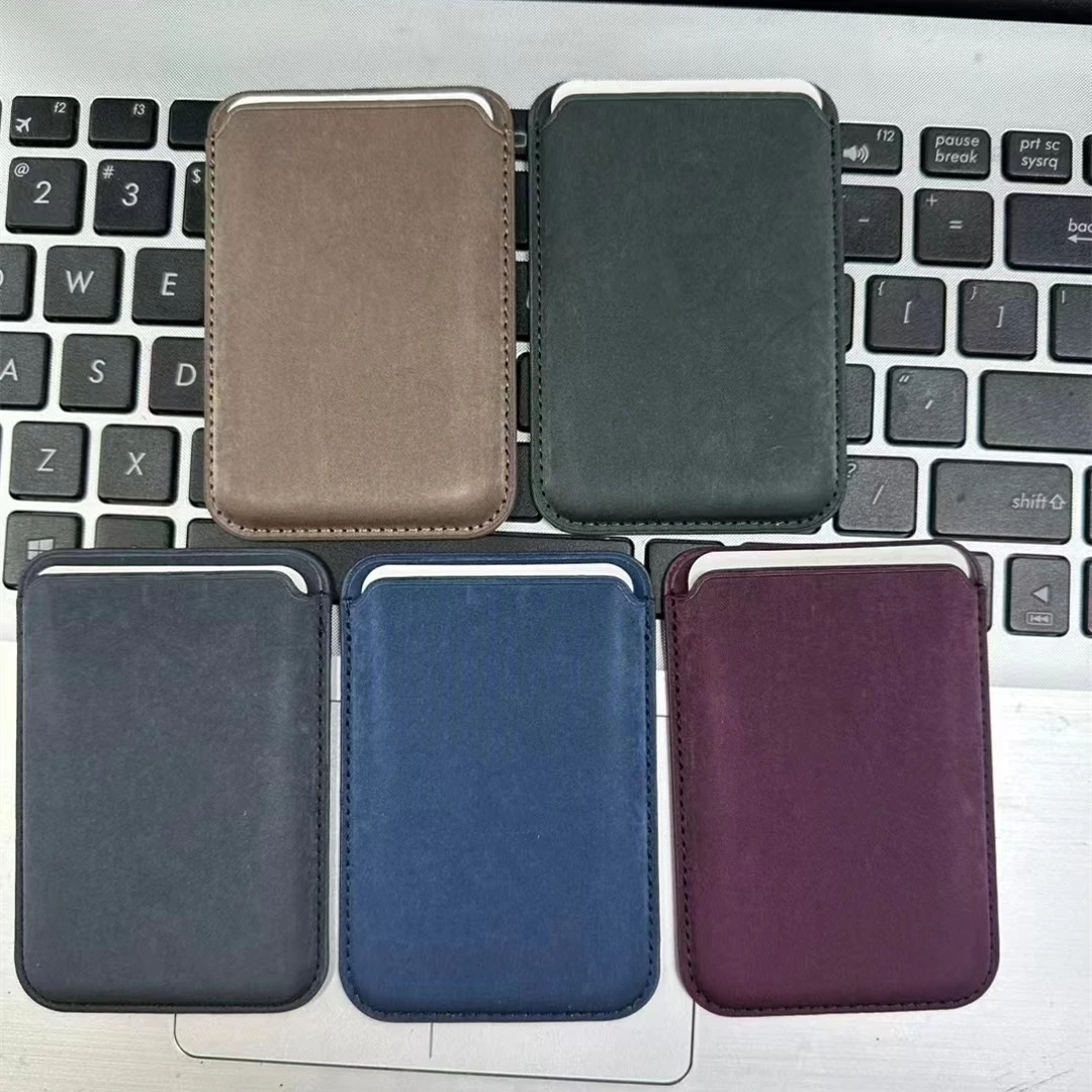 

Finewoven Wallet Case For iPhone 15 14 13 Pro Max Magsafe Wallet Finewoven Card Magnetic With Animation Card Holder Slot Pockets