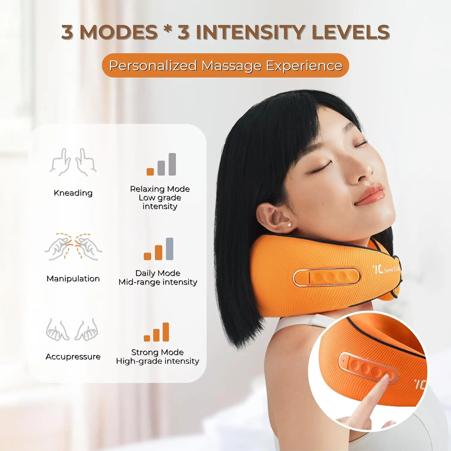 7C-J12 V-Collar Neck Massager