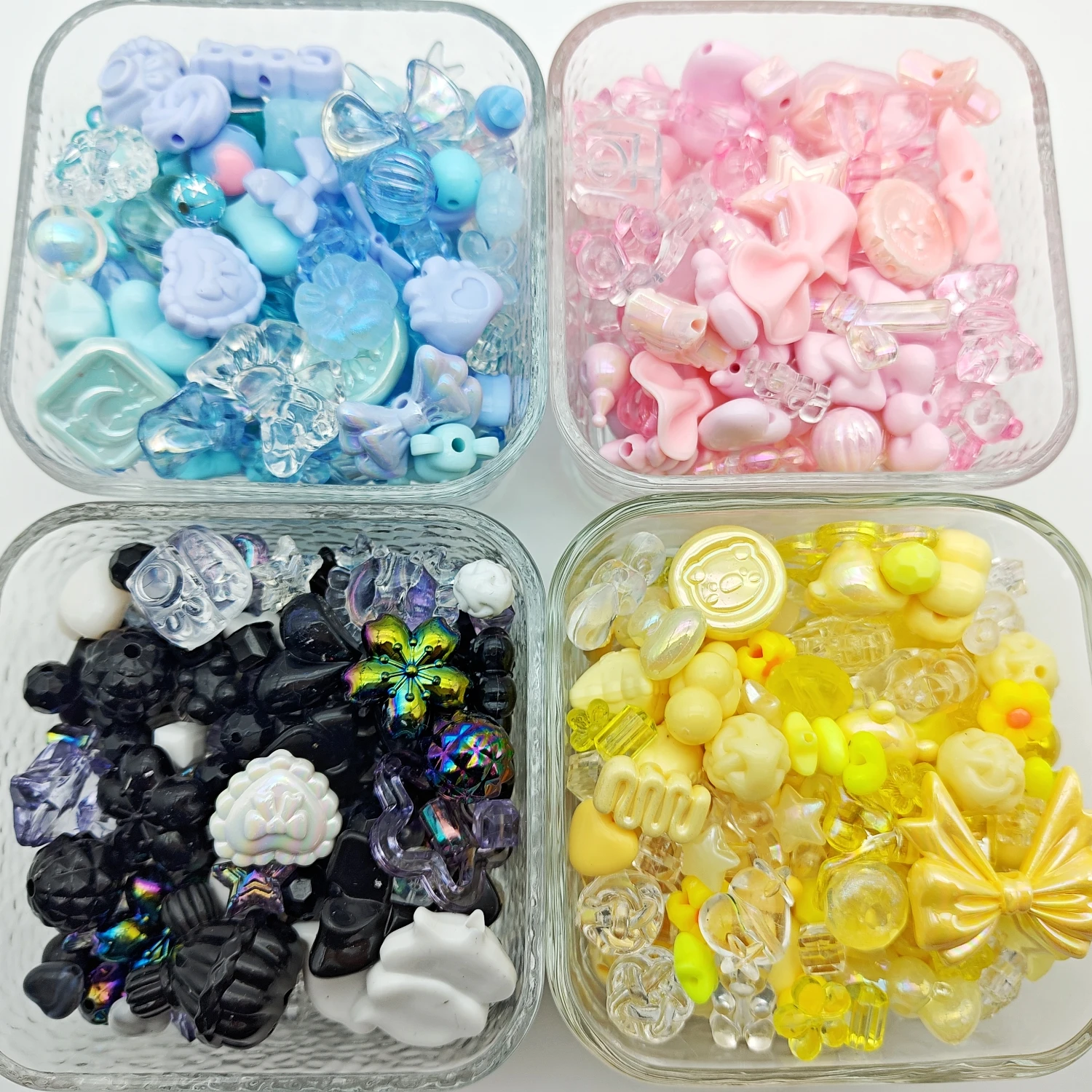 Mixed Style Mixed Color Acrylic Loose Beads