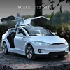 1:32 Tesla MODEL X  MODEL 3 MODEL S Alloy car models, toys, gifts, and ornaments 4