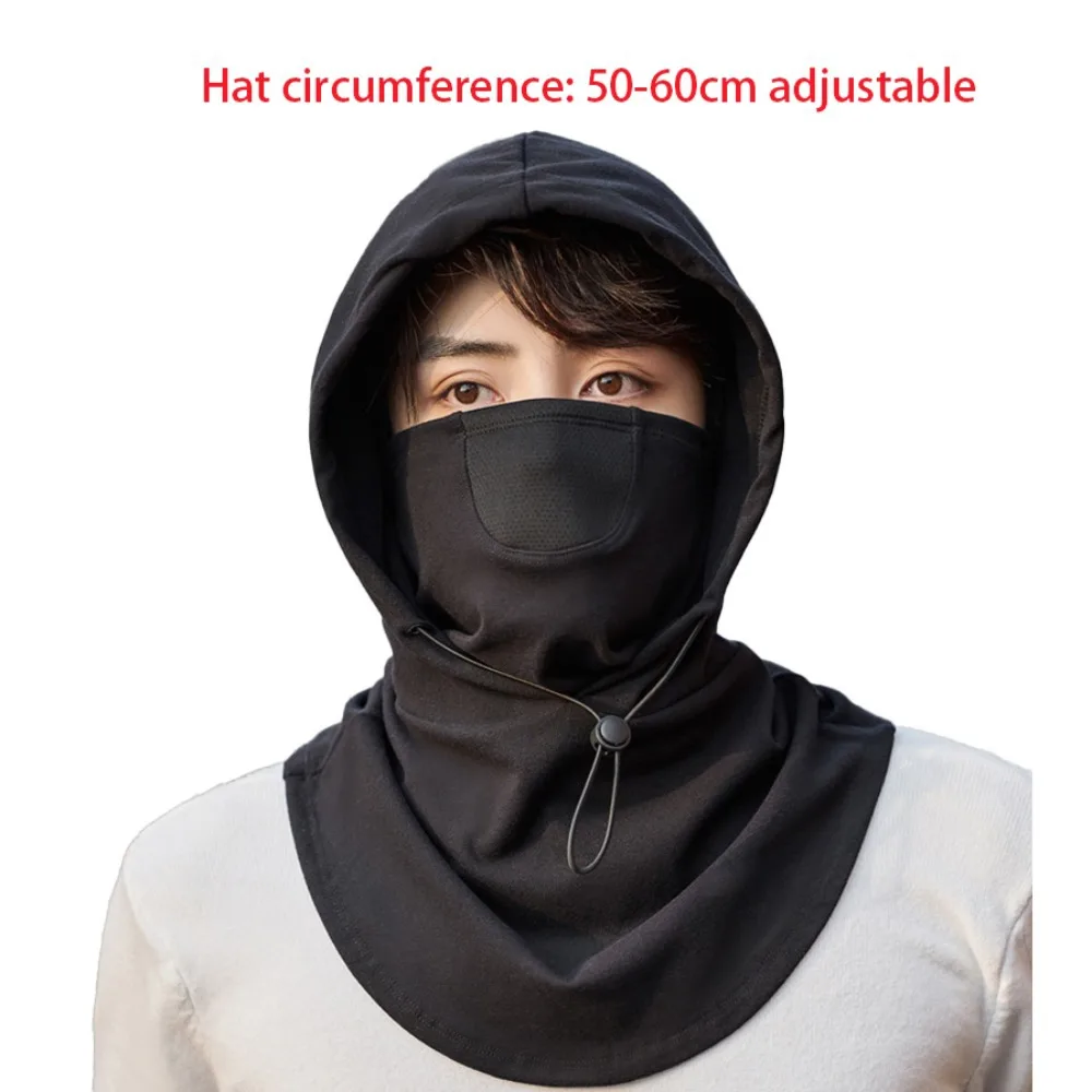 Hot Sale Filter Screen Head Cap Windproof Mask Cap Pullover Cap Unisex Autumn Winter Warm Head Cover 6
