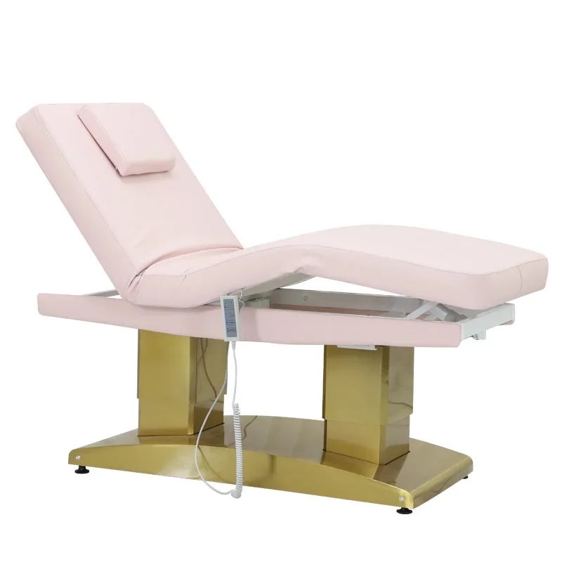 

Stainless Steel Thickened Electric Beauty Massage Elevated Bed
