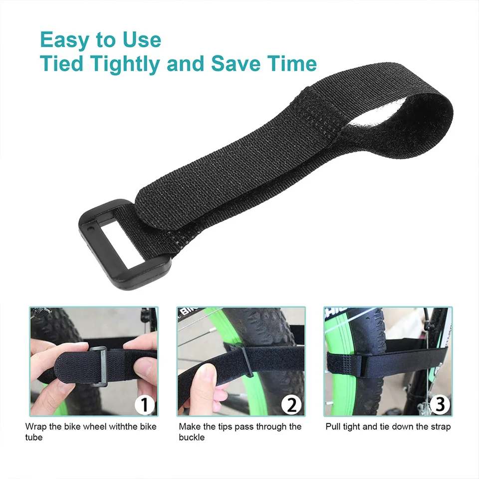 Sangles Fixes De Pédale De Vélo Pliables Réglables, Sangle De Pédale De