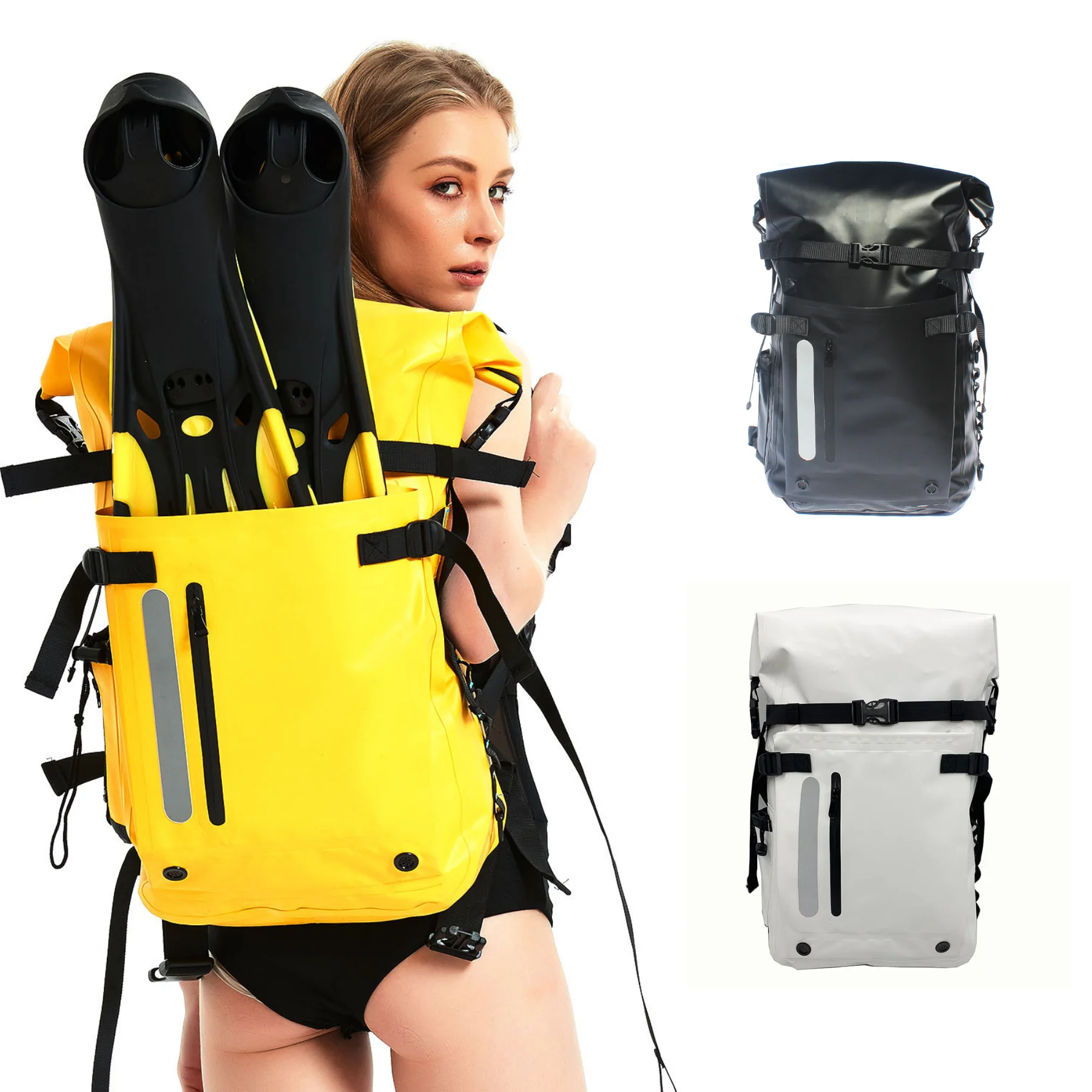 FreeDivingBagLongFinsBagOutdoorWaterproofBackpackScubaand