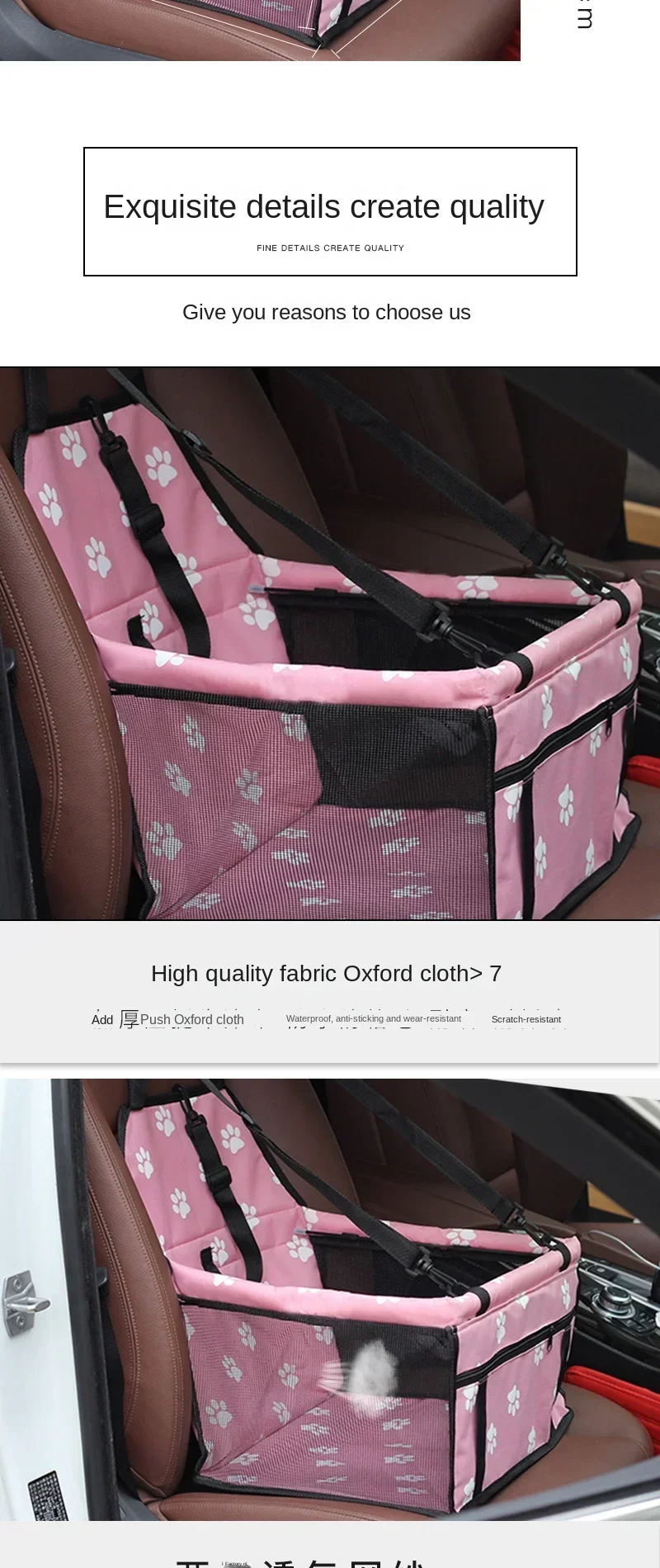Title 4, Carriers Bag Basket Carrying for Cats Dogs Wate...