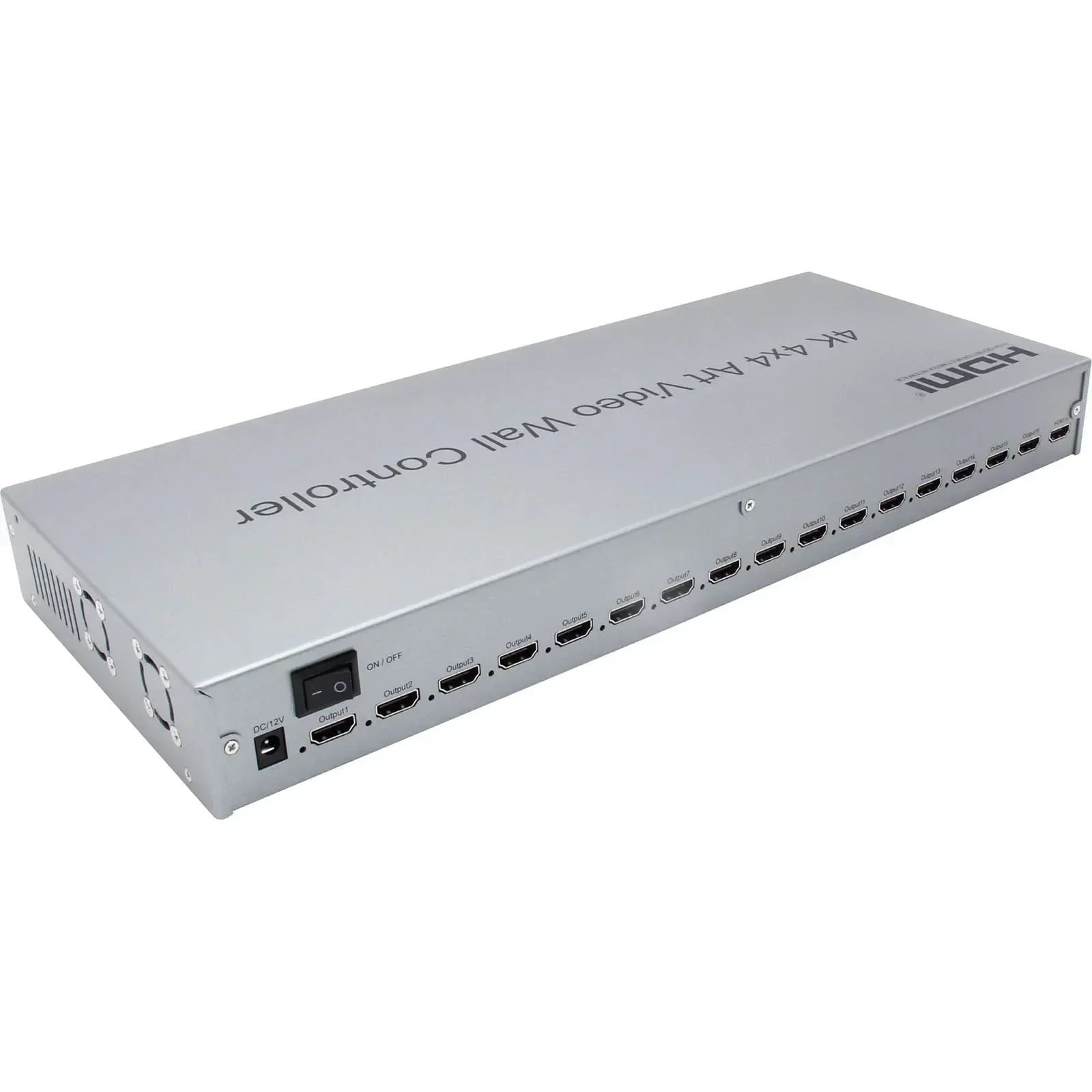 4K 4x4 비디오 월 컨트롤러 USB 3.0 HDMI 아트 스플라이싱 TV 스플라이서 3x3 2x2 1x2 1x3 1x4 5x1 세로 화면 멀티 스크린 프로세서