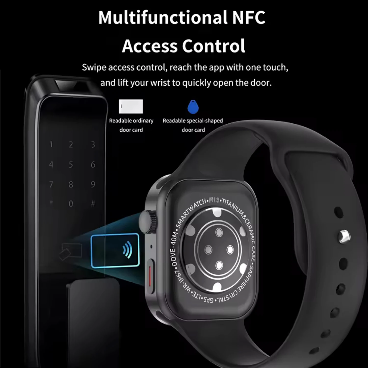 NEW Watch FIT 3 For HUAWE Smartwatch Global Version Compatible With iOS And Android HD Display Bluetooth Calling NFC Smartwatch 2