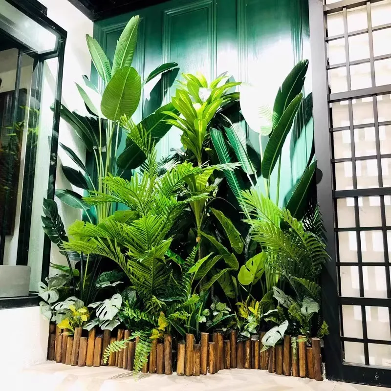

Indoor Simulated Plants Landing Show Window Scene Decorative Camping Wind Plants