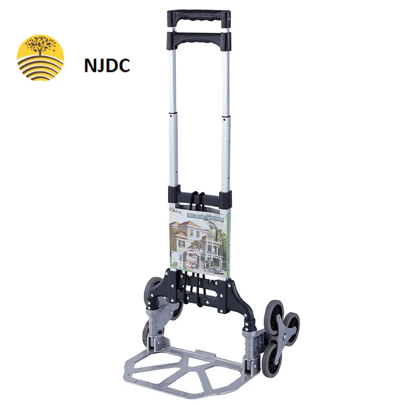 

Aluminum Alloy Six Wheeled Foldable Portable Movable Climbing and Handling Vehicle Towing Vehicle