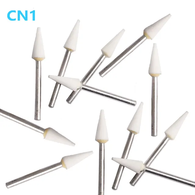 White Stone Bur 5x12pcs Box Dental White Stone Polishing FG Burs Cone White Stone Bur 5x12pcs Box Dental White Stone Polishing FG Burs Cone