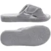 Crestar Home Slippers Arch Support For Women Adjustable Terry Cloth Fuzzy Indoor Slippers New Fashion Open Toe Soft Home Slides 3