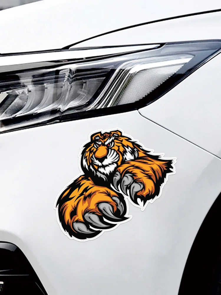 Рисунок 3 - 10909 # Clawing Tiger виниловая наклейка