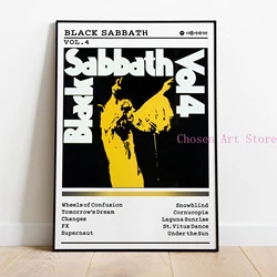 Black Sabbath Album Series Canvas Art - Modern Wall Decor for Living Room & Bedroom (25)