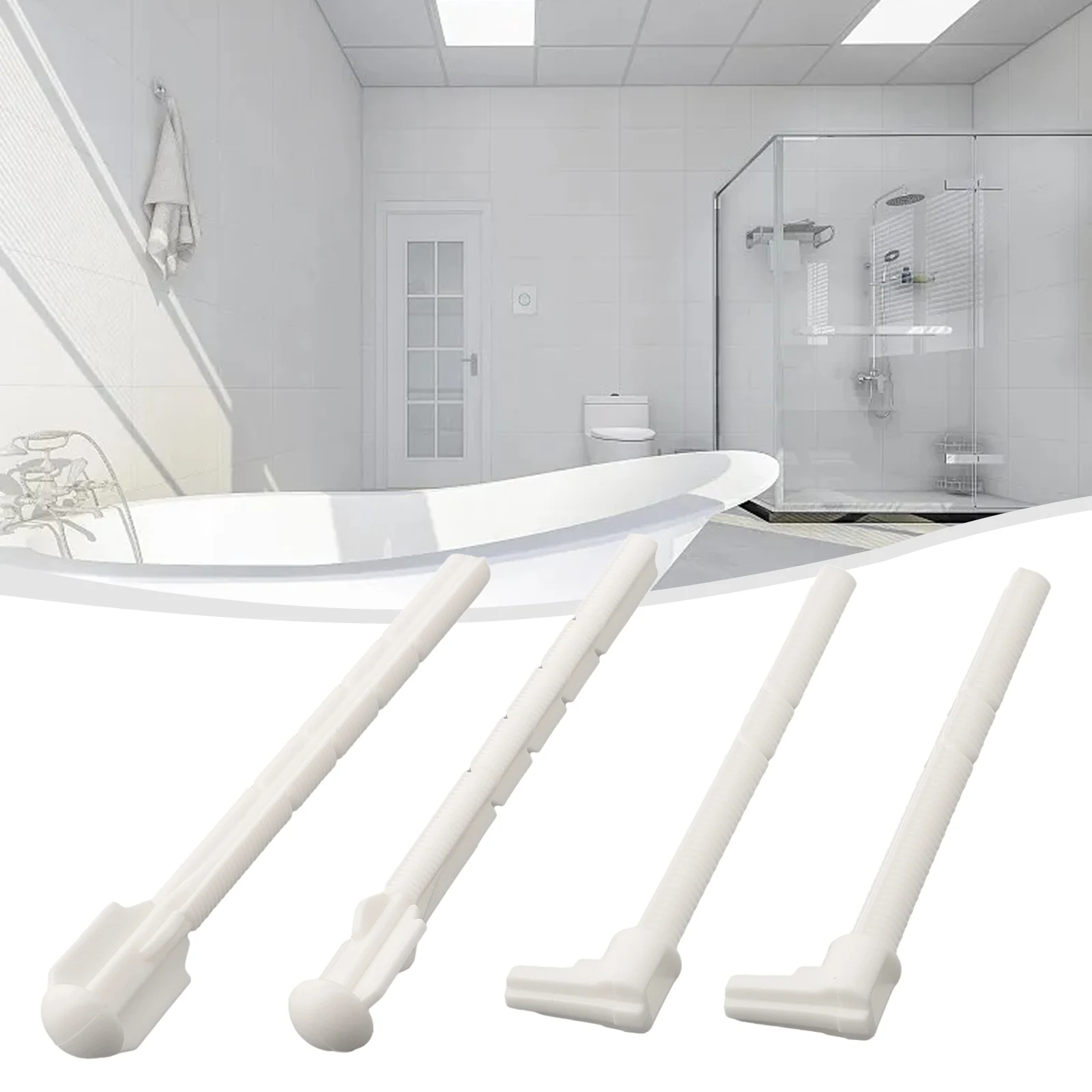 Push Bar Set 241874001 ABS White Flush Plate Actuator Push Rod For S-igma Cisterns Toilet Tanks Accessories