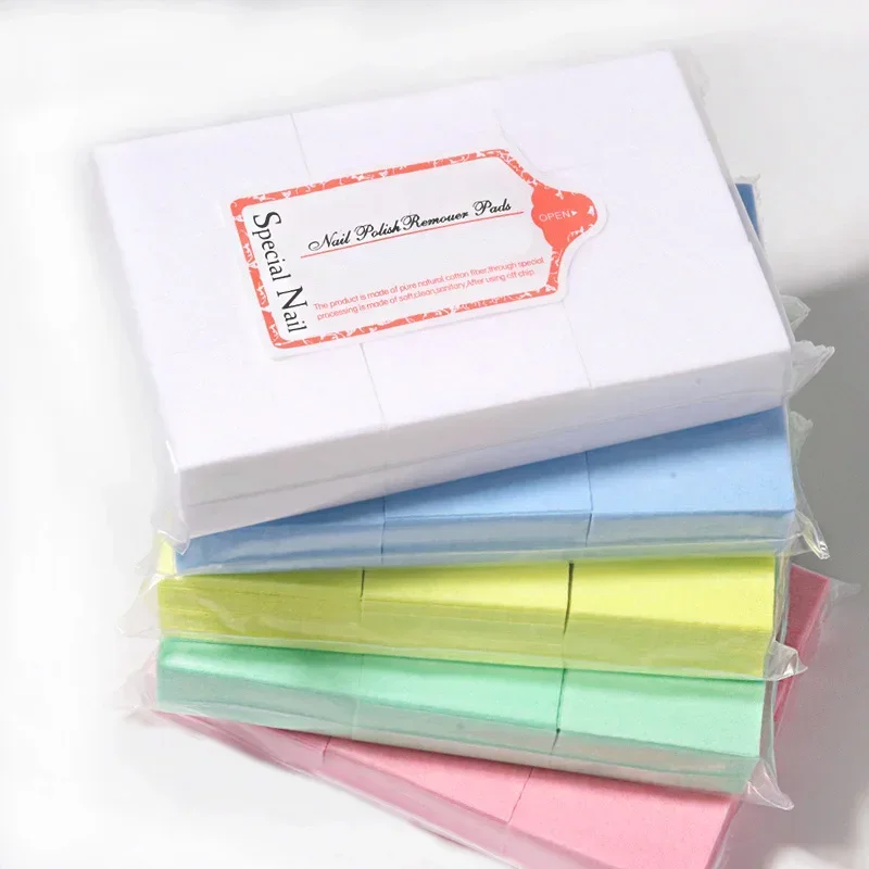 Nail Polish Remover Wipes 200Pcs/600Pcs Art Absorbent Soft Tool Manicure Accessories
