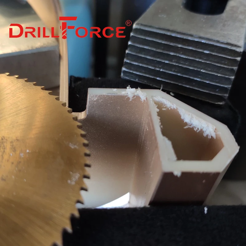 Drillforce Cobalt Milling Saw Blade Dia 40-75mm HSS M35 40mm/60mm/63mm/75mm Circular Slotting Cutter Tools For Stainless Steel