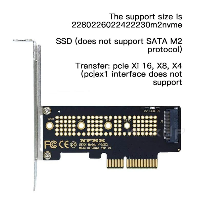 NVMe PCIe M.2 NGFF SSD Para