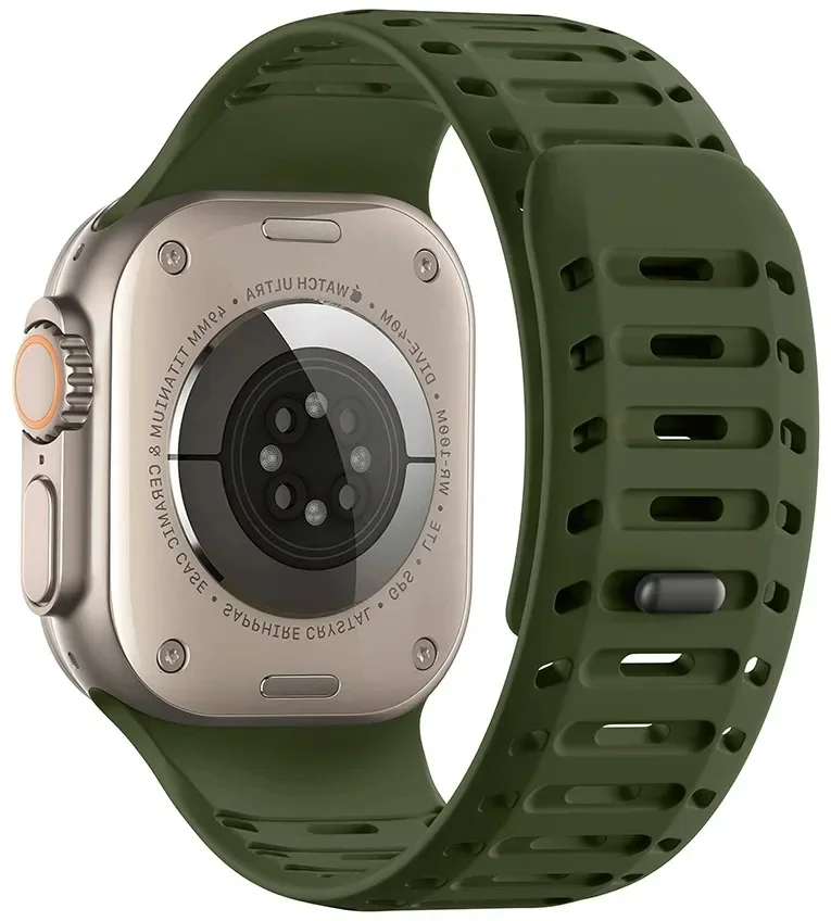 Magnetic Silicone Comfort Strap for Apple Watch