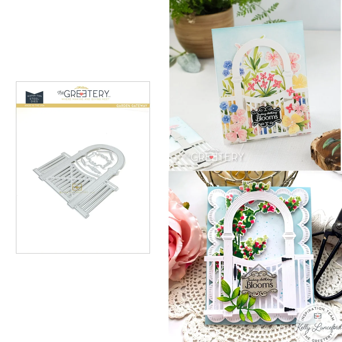 

Garden Gateway 2024 New Arrival Metal Cutting Die For DIY Decorating Scrapbook Paper Card Album Template Handcraft Craft Cut Die