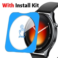 Premium Tempered Glass Screen Protector - Easy Installation & HD Anti - Scratch Film - 3Pcs (A - With Install Kit)
