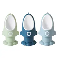 Rocket Shape Child Potty Urinal Adjustable Height Pee Training for Baby Kids 1