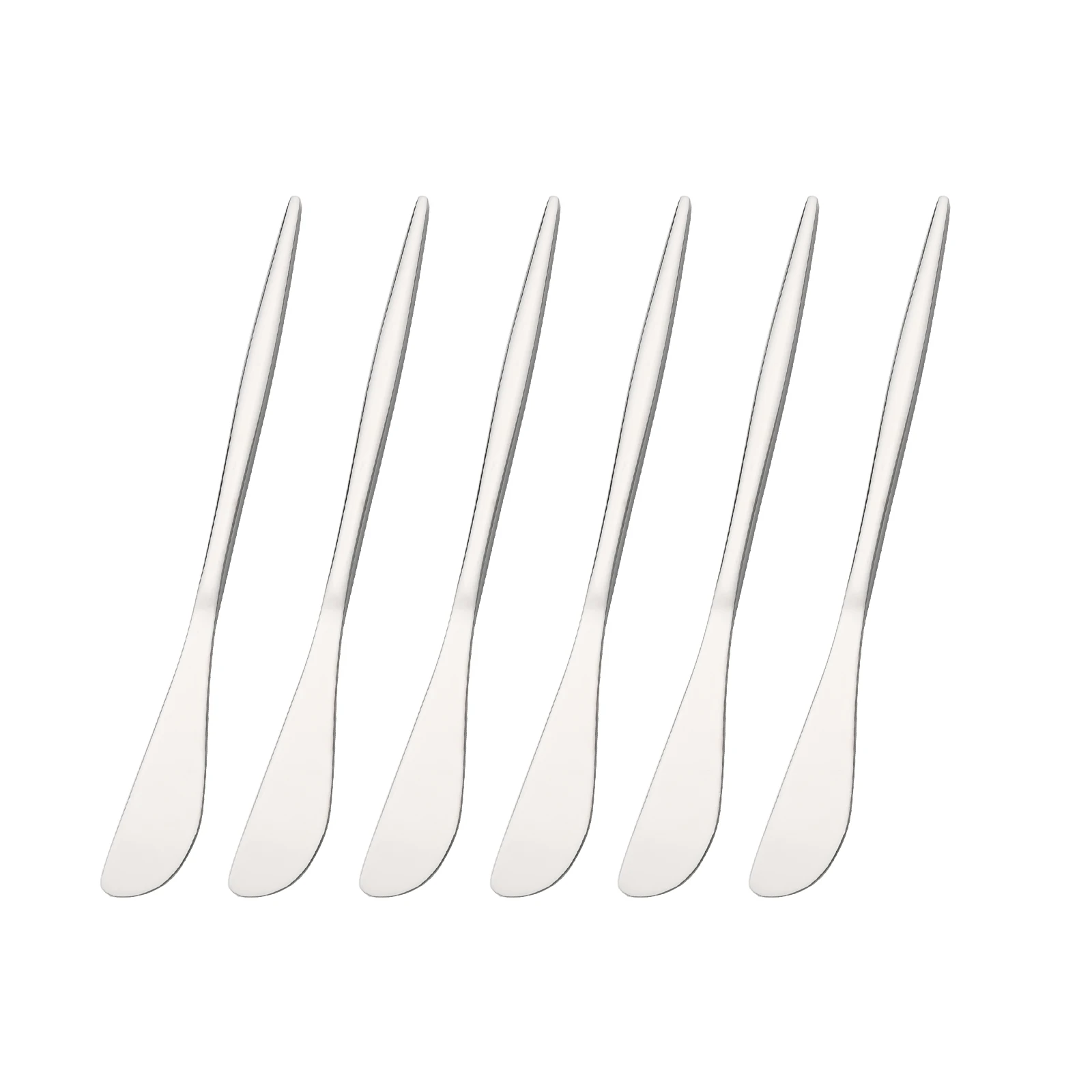 Cheese Knives Set 6Pcs Multifunctional Cheese Butter Knife Stainless Steel Household Breakfast Bread Jam Kitchen Gadgets