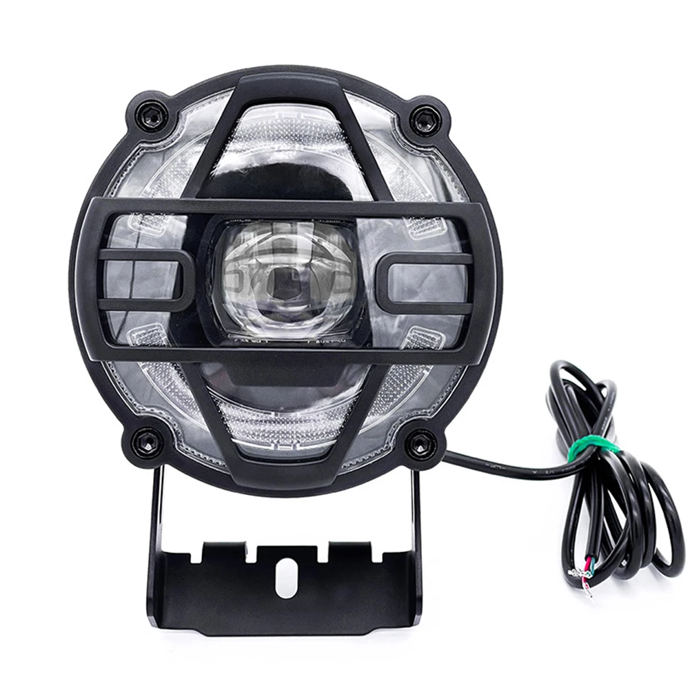 Description Picture 6 of itemFront Headlight High Brightness Electric Bicycle Headlights Aluminium Alloy Adjustable Light Angle Night Safe Riding Accessories