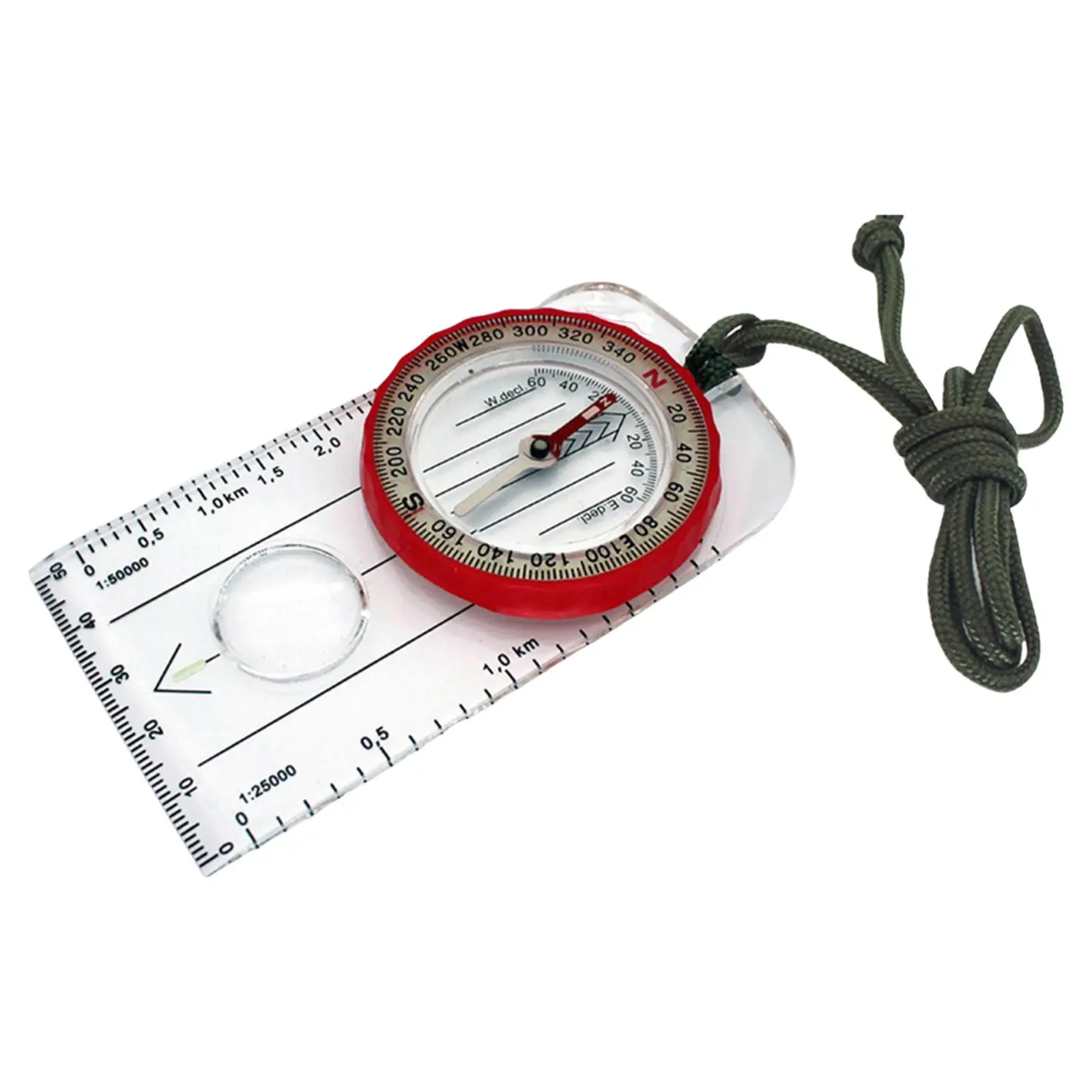 Orienteering Compass with Lanyard Hiking Compass for Survival Hiking Outdoor