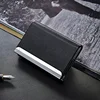 Advanced Portable Business Card Box, Men's Stainless Steel Metal Box, Business Bank Card Holder 4