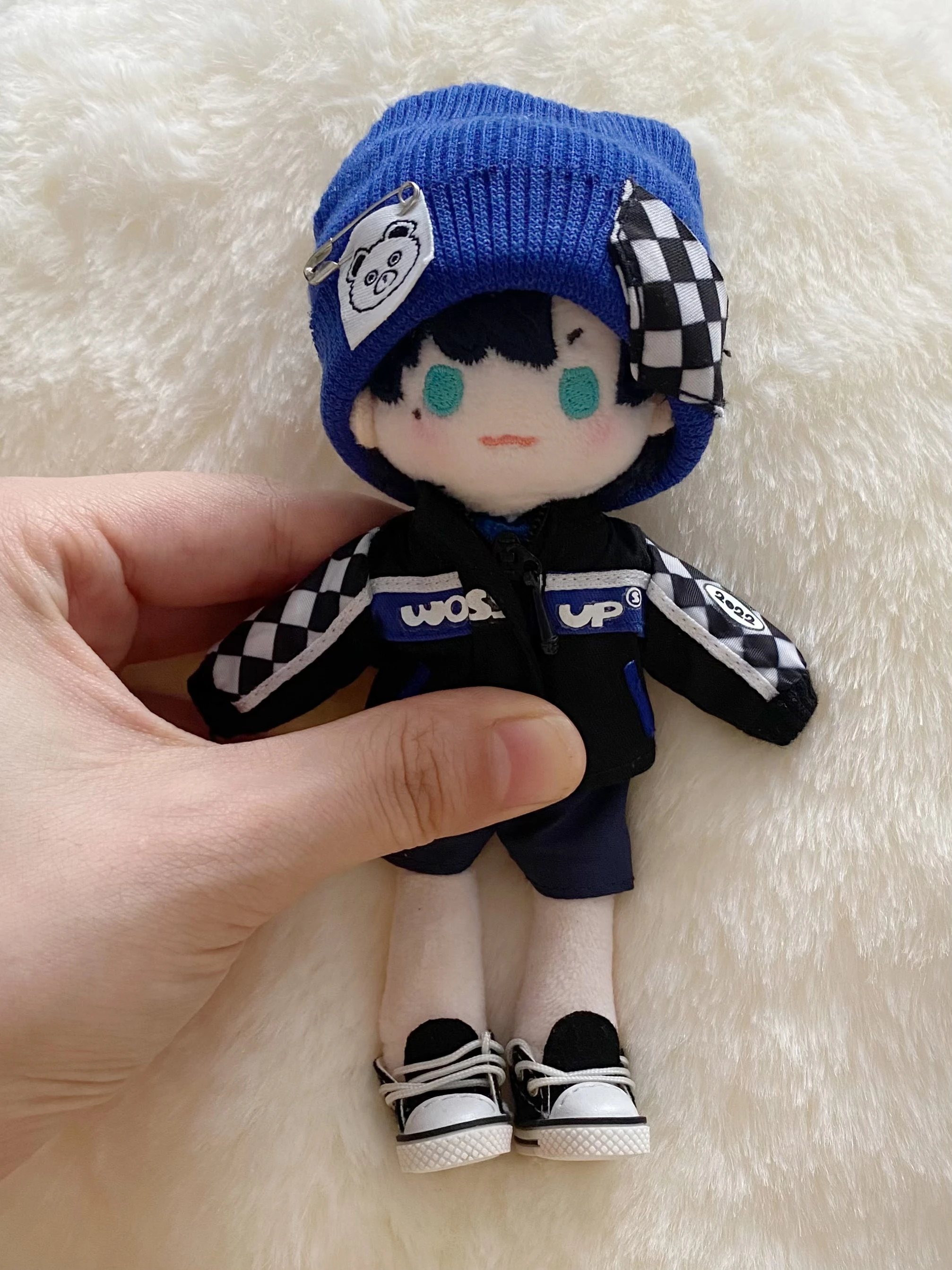 

Pre-sale Anime Light and Night Osborn 13cm Plush Doll Toy Soft Cute Game Cosplay Gifts