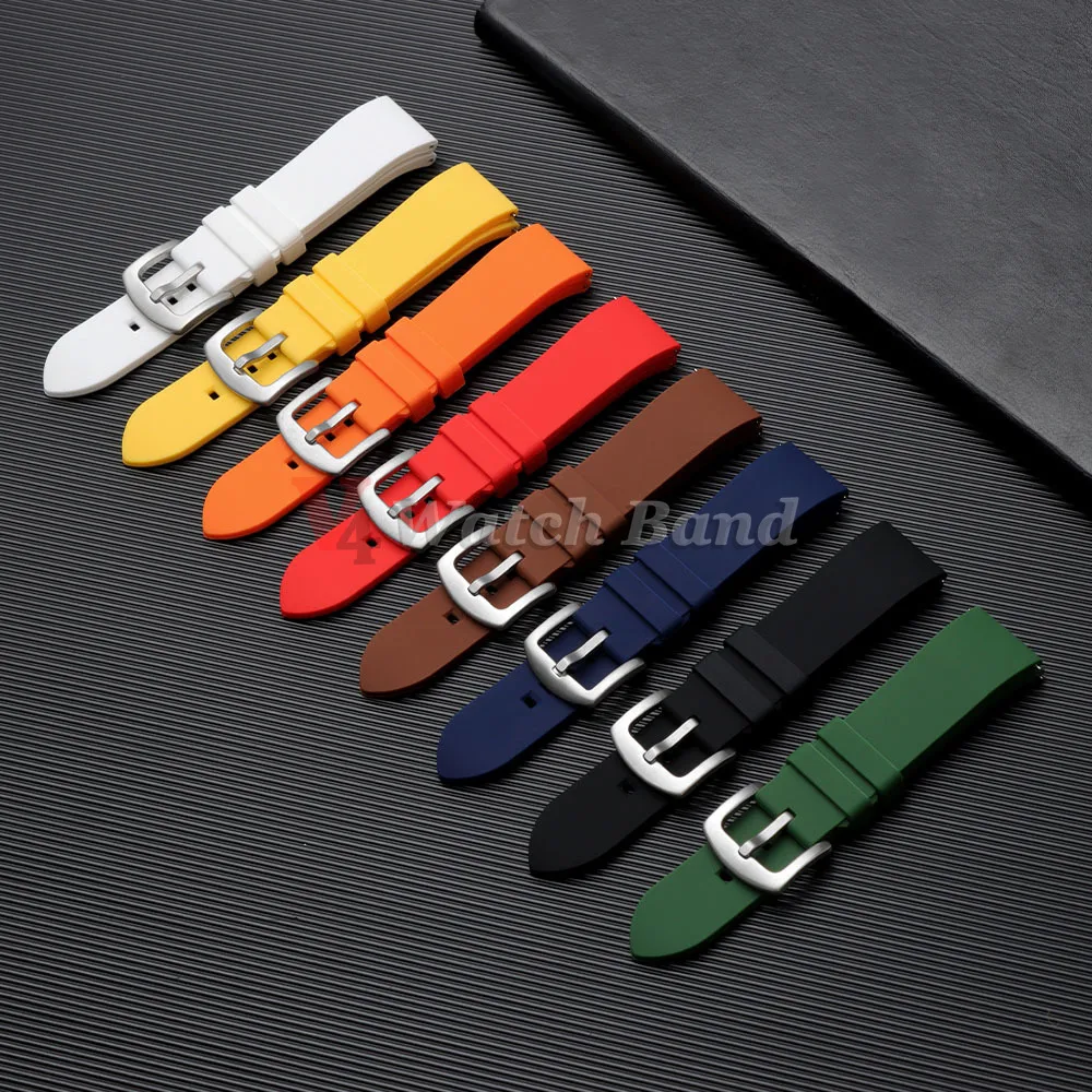 Quick Release Sports Waterproof Silicone Watchband - Universal Wristband in Multiple Sizes