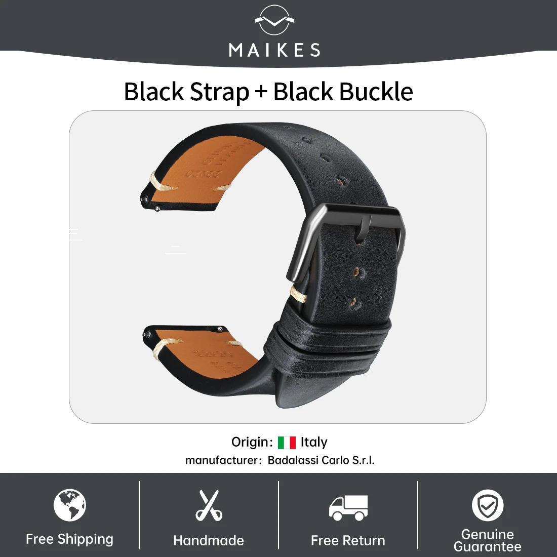 Premium Handmade Leather Smartwatch Band Strap - Elegant and Versatile Bracelet