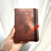 Rfid Blocking Personalised Passport Cover World Map Compass with Elastic Band Travel Essentials Passport Holder 3