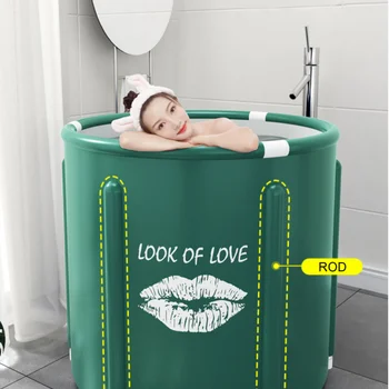 대용량 PVC 욕조 버킷, 욕실 얼음 욕조, 겨울 샤워, 무료 설치, 성인, 아기 수영