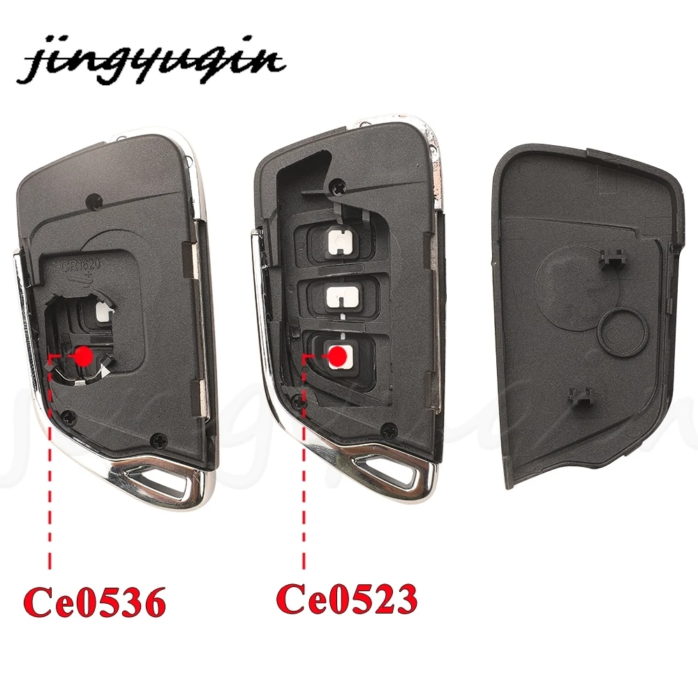 Key Case Car Key Shell Key Shell Flip Remote For Peugeot 107 207 307 407 306 308 408 508 Citroen C2 C3 C4 Ce0536/0523 HU83 VA2