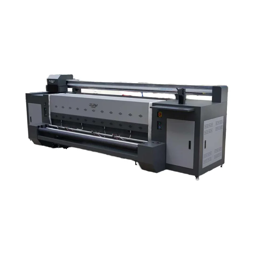 מדפסת דגל בפורמט גדול מדפסת הדגל עם חותך חימום ותנור 1.2 מ '1.6 מ' 1.8 מ '2.2 מ' מ 'מ'